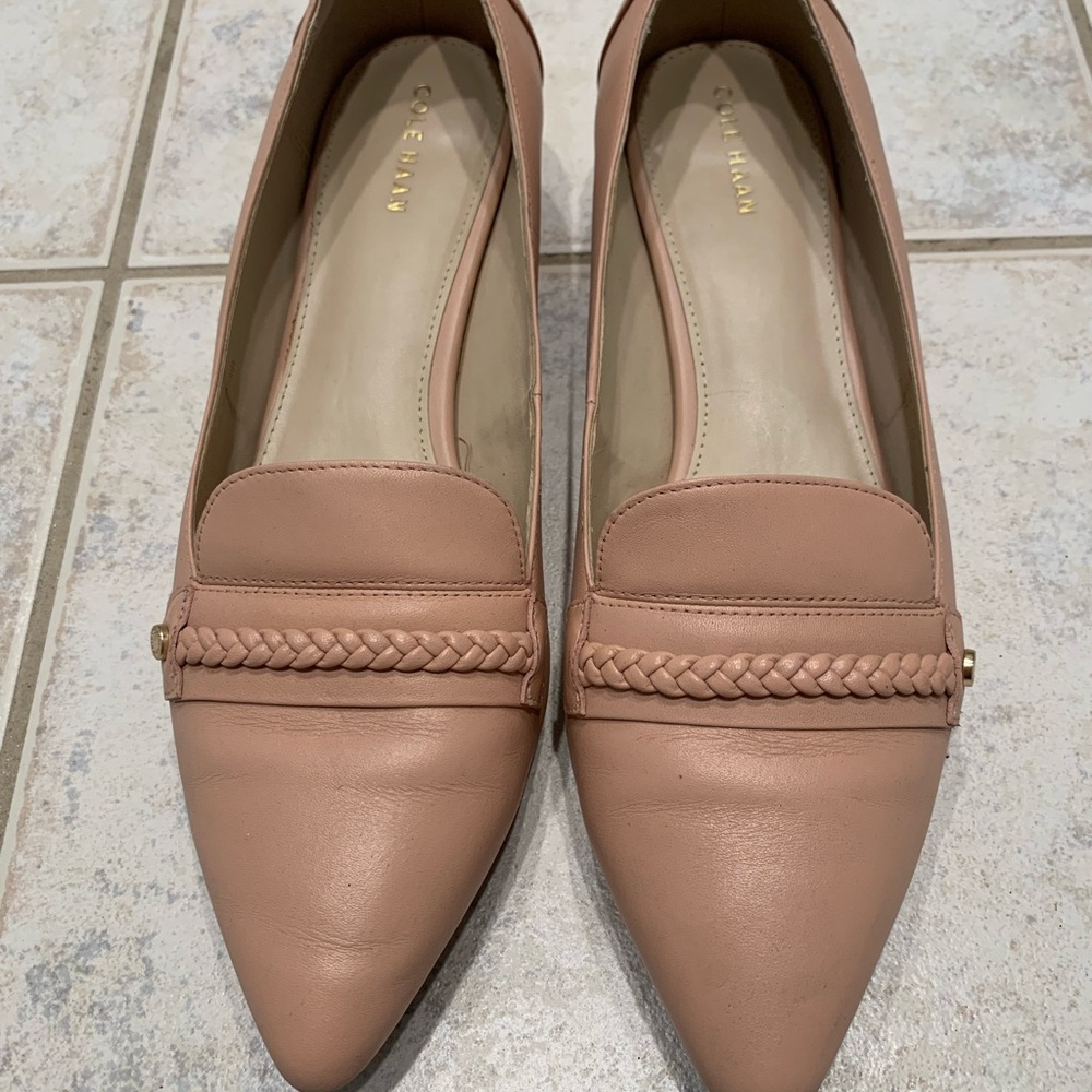 Cole Haan Women's Blush Loafers with Braided Detail